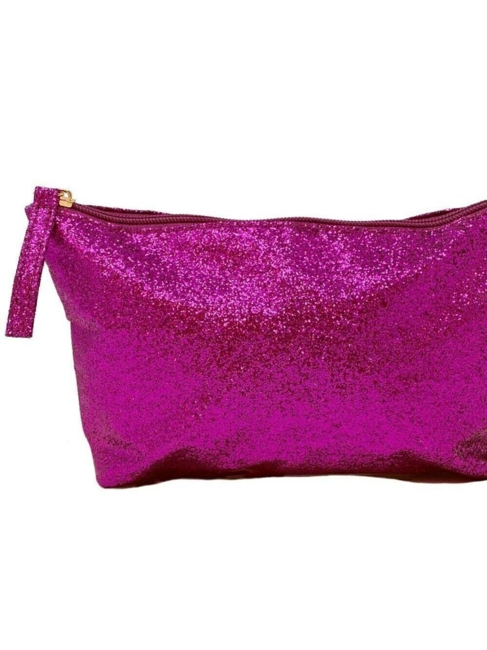 Hot Pink Sparkle Glam Bag